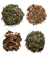Herbal Bundle which includes: One Way Out (Lymphatic System) Bowel Banisher (Digestive System) Scales of Balance (Nervous System) Restoring Order (Endocrine System).