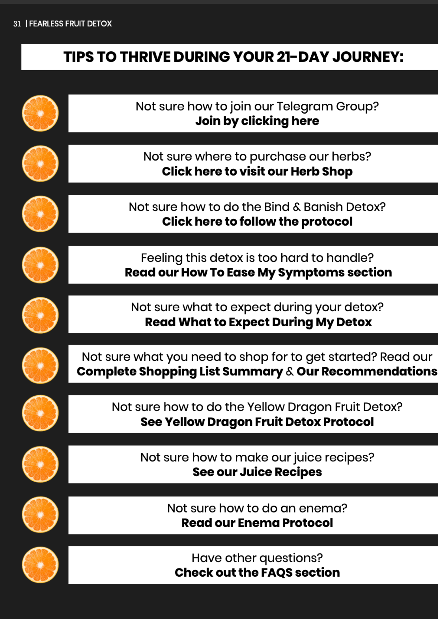 Fearless Fruit Detox