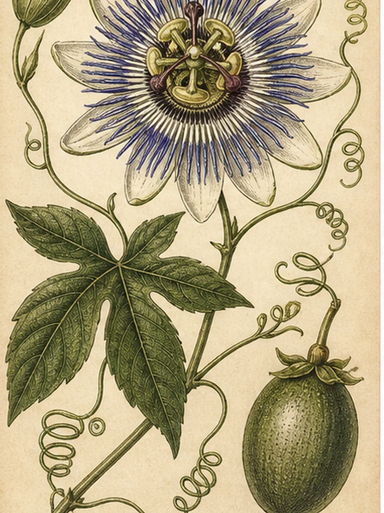 Delicate leaves and flowers steeped gently for an infusion
