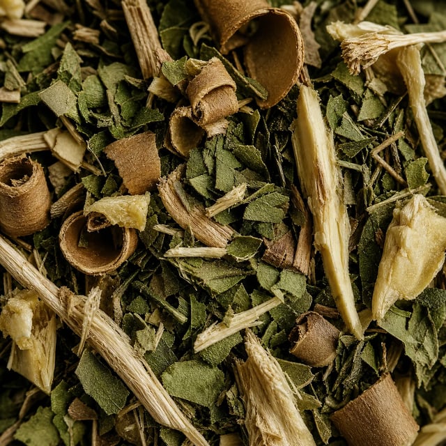 Bowel Banisher botanicals up close