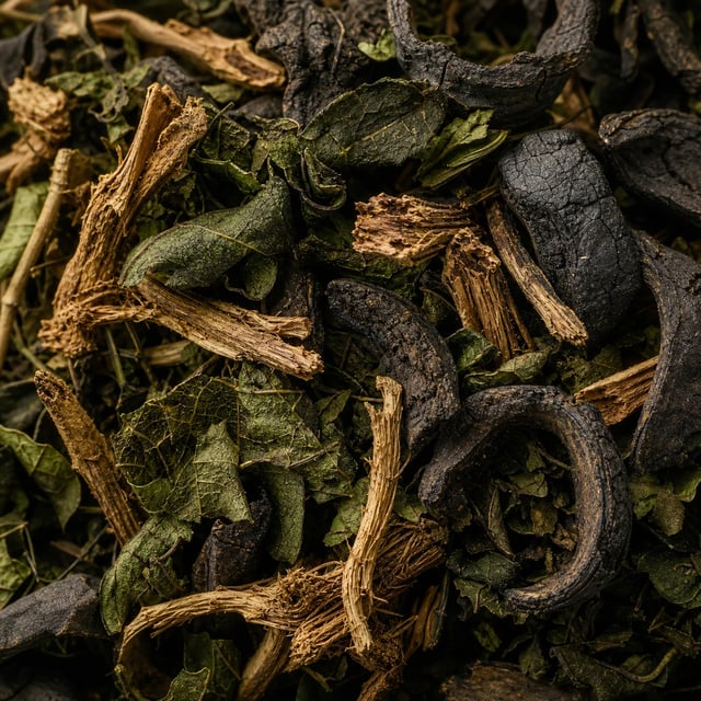 One Way Out botanicals up close
