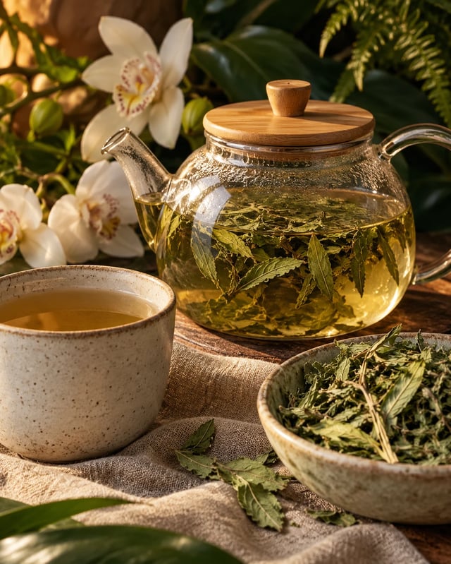 Stevia Leaf research imagery