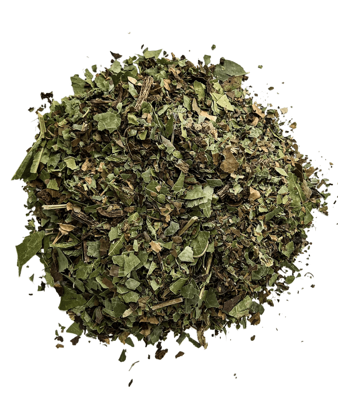 Alkaline herbal blend of ajo de monte, valerian root and lemon balm.